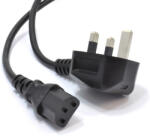 Origin Storage C-E-POWER-UK tápkábel Fekete 1, 8 M G típusú hálózati csatlakozó C13 csatlakozó (C-E-POWER-UK)