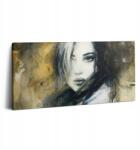 Wallfluent Canvas Fotó Vászon Étkező Tartós Fali Festett Női Portré (010030010010000074935)