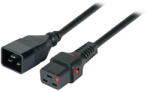 EFB Elektronik EK607SW. 2 tápkábel Fekete 2 M C20 csatlakozó C19 csatlakozó (IEC-PC1285)