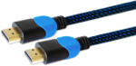SAVIO GCL-02 HDMI kábel 1, 8 M HDMI A-típus (Standard) Fekete, Kék (GCL-02)