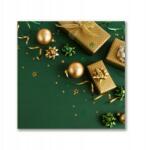 Tulup Vászonkép canvas 50x50 cm Ajándékok Díszek Tél Karácsony (ock-50x50-278214046)