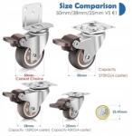  4db nagy teherbírású kerék, teherbírás 270kg- Wbd Weibida (B0BV97LJK3)