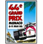  Monaco A3 Autós Nagydíj fali poszter (Plakat Samochody Auta)