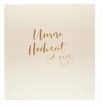  Goldbuch Esküvői album, 60 oldal, szatén, arany díszítéssel, 30x31 cm