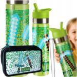 Wyczaruj Prezent Iskolai Tolltartó Kulacs Tritan Játék Pixel Mine (DZIEŃ DZIECKA DO SZKOŁY URODZINY MIKOŁAJ)