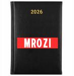FunnyCase Könyvnaptár 2026 Fagyos Fekete tervező Napló Határidőnapló Ajándék Wz (Kalendarz Czarny MROZI)