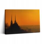 Wallfluent Vászonkép Canvas Nyomtatott Vászon Étkező Kilátás A Székesegyházra Brno 30x20 cm (010030010150000075869)