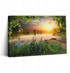 Wallfluent Canvas Fotó Vászon Gyönyörű Nyomtatás Edzőterem Naplemente Nyári Napok (010030010150000074591)