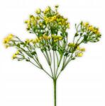 RAV Művirág Gipszkarton Kis Virág Sárga 32 cm Csokor (GIRLA-nda)