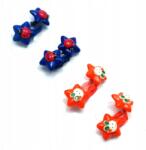  Gyerek hajgumi Csillagok 4 db (0317-873)