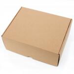  37x26x6 cm-es formázott doboz Eco barna színben 5 db-os készlet