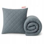 Strefa Spania Szürke paplan szett 160x200 párna 70x80 egész évben meleg bolyhos (ZEST-SZA-160X200+70X80)