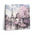 Wallfluent Vászonkép Gyors összeszerelés Párizs és az Eiffel-torony 60x60 cm (010030010270000014676)