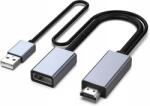 PAWONIK Hdmi Displayport átalakító Dp adapter 4K@30Hz (JL-HD1001K)