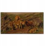 Coloray Vászonkép Tájkép állatok tehenek 100x50 (010030010010000018980)