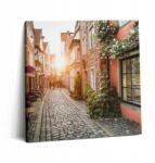 Wallfluent Canvas Fotó Vászon Hálószoba Modern Olasz Utca Épületek között (010030010270000074720)