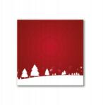 Tulup Canvas fotó 40x40 Karácsonyfa Hópelyhek (ock-40x40-301994250)