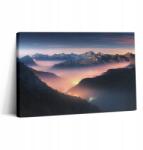 Wallfluent Vászonkép Canvas Edzőterembe Ökológiai Hegycsúcsok Tájkép 30x20 (010030010150000088625)