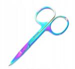  Kozmetikai olló rozsdamentes acél körömbőrhöz szivárvány rainbo