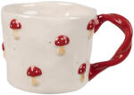 Clayre & Eef Cana Ciupercute ceramica multicolora 13x9x7 cm / 200 ml (6CEMU0151)