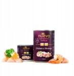 nuevo Premium eledel felnőtt macskák számára, csirke garnélarákkal, 200g