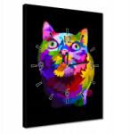 ZeSmakiem Órák 30x40 Absztrakt macska (H10261Z_Z1D_30x40cm AZ)