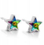 BLOMDAHL Hipoallergén Fix Fülbevaló Blomdahl Star Green Shimmer 6 MM Sfj (15-0108-86 (B))