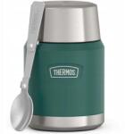 Thermos 470 ml-es étel termosz összecsukható kanállal és Thermos bögrével zöld (173083)