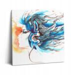 Wallfluent Fotó Vászonkép Nappali Lakberendezés Zene Hangok Illusztráció (010030010270000074839)