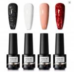  4 db Rosalind gél lakk szett Uv Led lámpához 4x7ml