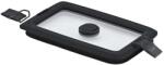 RÖSLE Capac ROSLE FLEXX 2GO 10L din sticla cu clipsuri transparentnegru aromadens (152081)