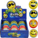 Skleplolki Jojo Emoji Színes Zsinór Vidám Arc Kifejezések Világító 1DB (JOJO EMOJI WIELOKOLOR SZNUREK WESOŁE BUŹKI)
