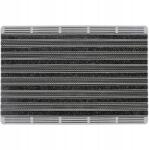 Decorator Home Lábtörlő Kültéri Ajtó Alá 60x90 Nagy Prémium Gumi Cipő Ezüst (Wycieraczka pod drzwi zewnętrzna gumowa mata)