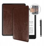 AllTabCases Bőr Tok Amazon Kindle Paperwhite 5 készülékhez Érintőceruza (paperwhite5skórzaneciemnybrąz)