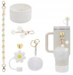  Pohár Kiegészítő Tartó Díszek Poharakhoz Kulcstartó Szett (Akcesoria do Kubka termicznego)