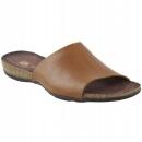 Carinii B3269_-M62 vörös női flip-flop papucs lapos sarkú bőr méret36 (B3269_-M62-000-000-B02)