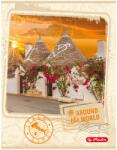 Herlitz füzet A4 60 Kockás Around the World Alberobello Olaszország (9566126)