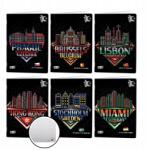 MARMAR Füzet A4 40k kockás város lakk MarMar (MM90553)