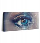 Wallfluent Canvas Vászon Falikép Modern Edzőterembe Női Szem 100x50 cm (010030010010000075111)