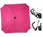 Skyline Esernyő babakocsihoz málna szögletes napellenző 62cm szűrőUV50 Pl (PO005s1)