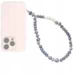  Ecarla Telefontartó póráz szürke Love gyöngyök 30 cm