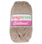 SpagoYarn "cottonel" Fonal 85% Pamut 15% Poliészter 100G Piszkos Bézs (I-VN0-75-368)