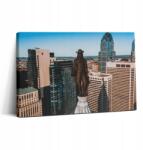 Wallfluent Vászonkép Canvas Könnyen Felszerelhető a dolgozószobába William Penn szobor 30x20 cm (010030010150000075676)