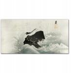 Coloray Vászonkép Víz hullámok madár szikla 100x50 cm (010030010010000017902)