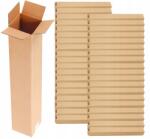 PAKO Kartoncső Négyzet alakú Fedélkarton Hosszú 50x50x1450mm 40 db