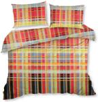 Carbotex Vadász Ágyneműhuzat Kockás Színes Folk Kockás 200x220 (5902689477829)