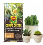 COMPO Föld Kaktuszok és Pozsgások táptalaja kvarchomokkal 5L Compo (100P)