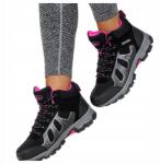 Casu Trekking Női Sportcipő Légáteresztő Softshell Fekete Kényelmes R 36 (7081090000364)