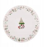 Altom Design Porcelán desszertes tányér Xmas Tree 20cm (0101002984)