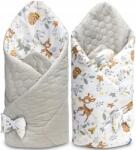 Sensillo Velvet Kétoldalas Tölcsér (Fehér/erdei kaland) (SILLO-42304)